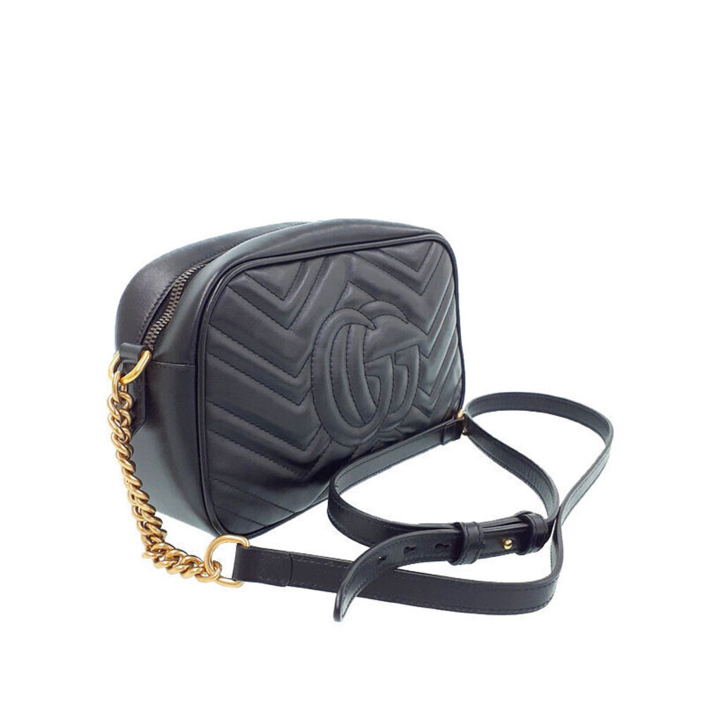 GUCCI GG Marmont Chain Shoulder Bag - Picture 2 of 9